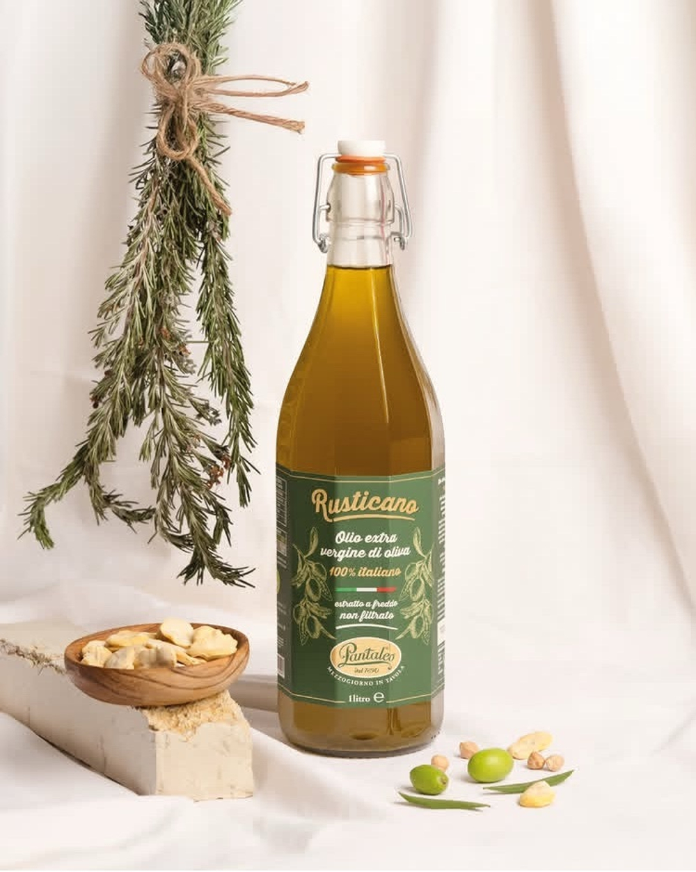 Оливковое масло PANTALEO Non Filtrato 1л, Италия