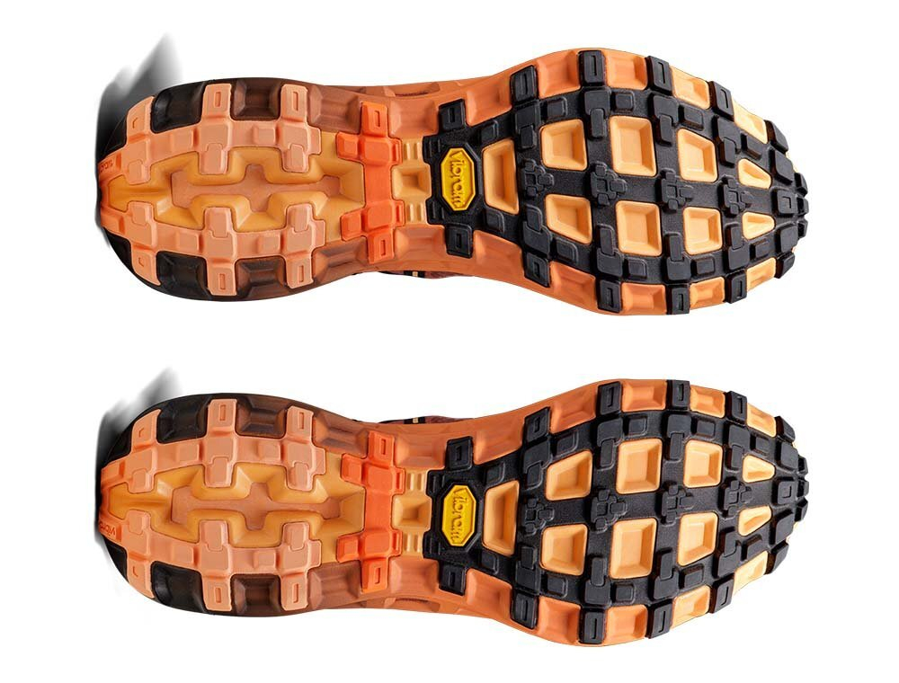 Кроссовки беговые женские X-BIONIC® TerraSkinIN X01/X U Черно-Оранжевые
