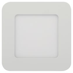 Светильник светодиодный встраиваемый Даунлайт ЭРА LED 2-6-4K Slim панель 6Вт 4000К квадрат