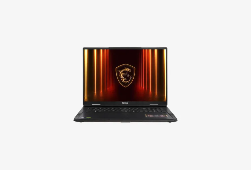Ноутбук 18" MSI Intel Core Ultra 9 285HX 2.8 ГГц 64 ГБ DDR5 GeForce RTX 5080 для ноутбуков 16 ГБ Rai