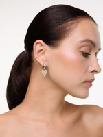 Серьги "Heart Shine" Bicolor