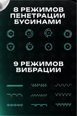 Инновационный мастурбатор Warrior с пенетрацией и массажем бусинами