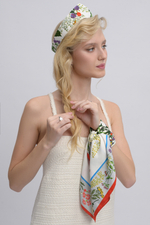 Кокошник «Русский полевой букет»