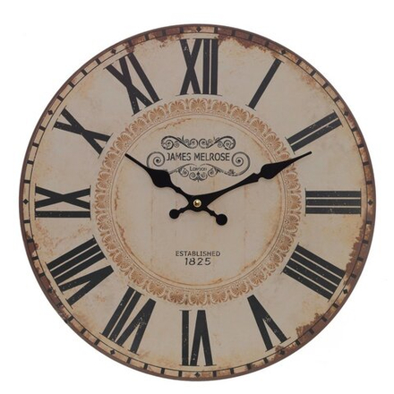 GAEM Часы настенные декоративные, L33,5 W4,5 H33,5 см, (1xАА не прилаг.)