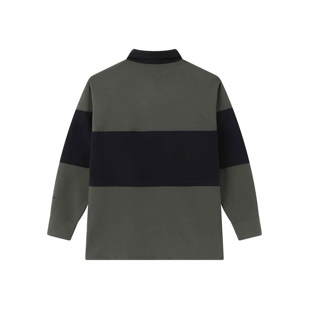 Лонгслив Ymkashix Rugby графитовый/черный