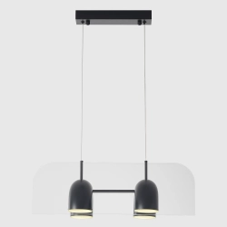 Светильник подвесной Crystal Lux ELEMENT SP24W LED BLACK