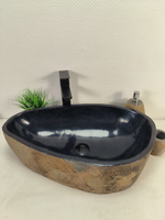 Раковина из речного камня RS-65627 61*35*15 0857