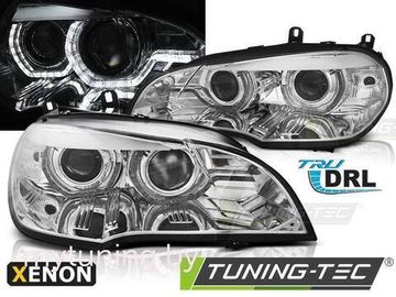 Передние фары AE DRL LED CHROME HID для BMW X5 E70