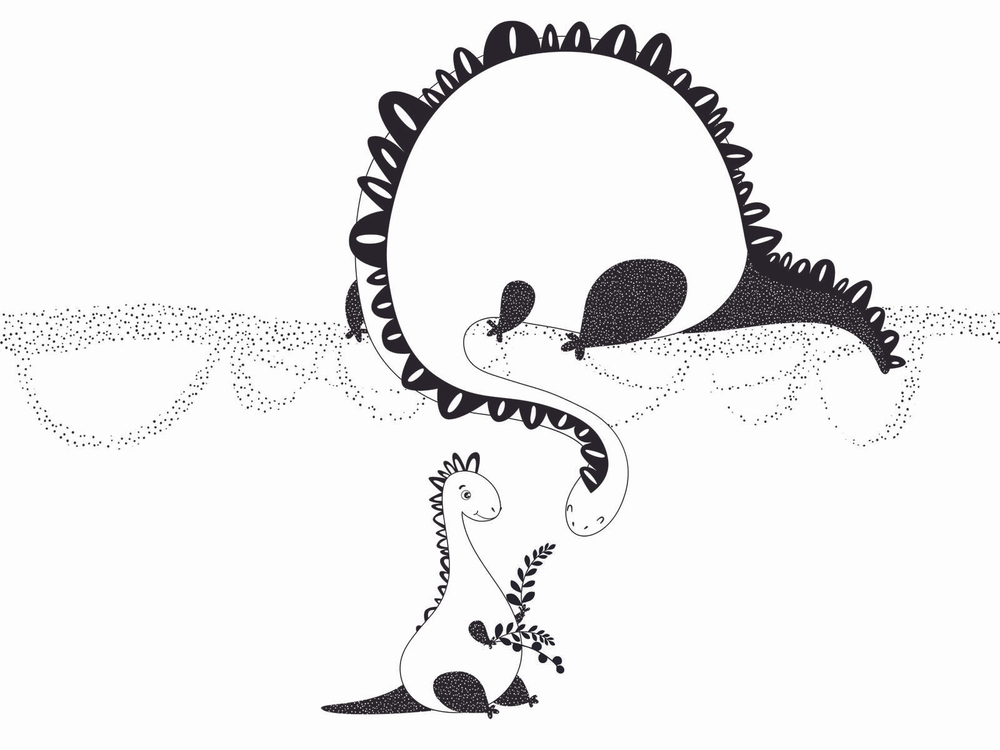 Дизайнерские обои Wall Street Dino Rino