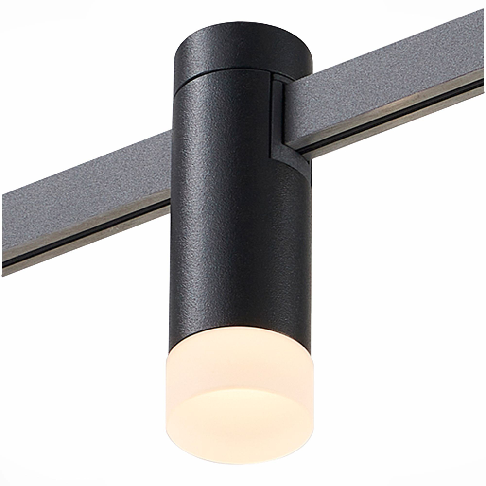 Светильник встраиваемый трековый, черный, белый, FARM, LED, 3