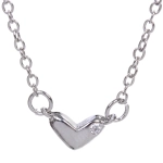 Подвеска из гиппоалергенного сплава со стразами «АМОР», цвет серебро и золото, d-20см/0,7см