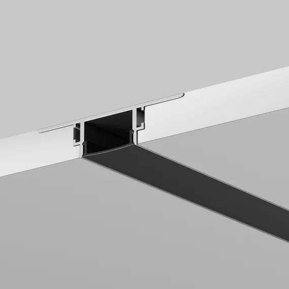 Рассеиватель для профиля 61x14 (Чёрный, 2 м), ALM-6114-B-DF-2M 642014 Led Strip 642014