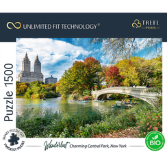 Puzzle "1500 UFT" - Charming Central Park, New York_FSC Mix 70%