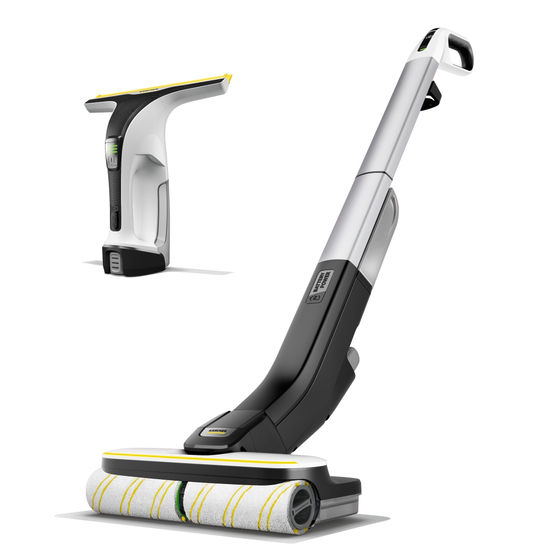 Комплект: Электрошвабра FC 4-4 Battery Set 4B Duo + WV 4-4 Plus без аккумулятора