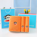 Подарочный набор полотенец из кораллового флиса "L" Paul Frank (Orange)