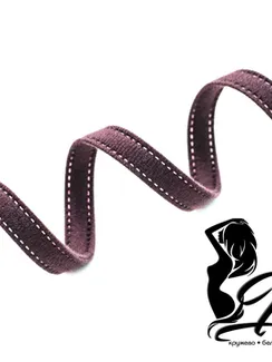 151 Туннельная лента двухшовная 10 мм, шоколад 151