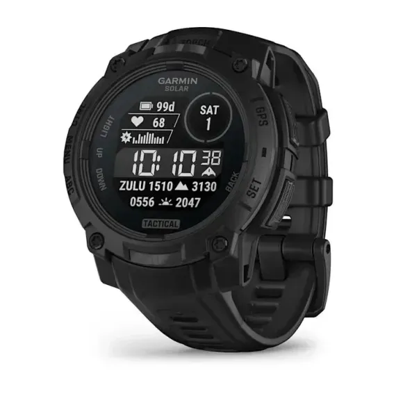 Смарт-часы Garmin Instinct 3 (45 мм) Solar Tactical Edition черные