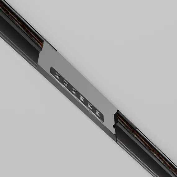 Коннектор прямой 2 шт. Exility встраиваемый серый Technical tra034c-42s