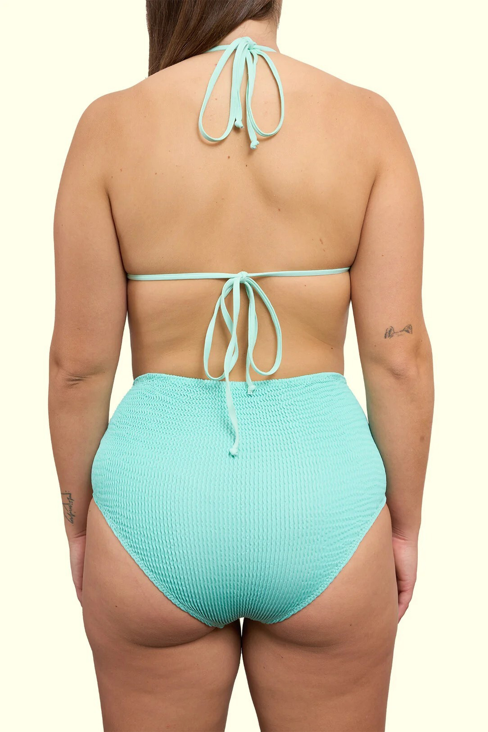 Топ купальника мятный