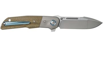 Складной нож MKM "CLAP" MKM/LS01 GCT c клинком из стали Böhler M390 Microclean®, рукоять титан / микарта