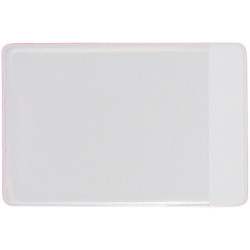 Обложка-карман для карт и пропусков, проездных OfficeSpace, 95*65мм, ПВХ, тиснение золотом, ассорти