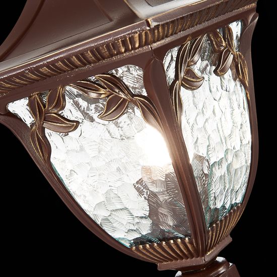 SL083.705.01 Светильник уличный наземный ST-Luce Кофейный/Кофейный, Прозрачный E27 1*60W CHIANI