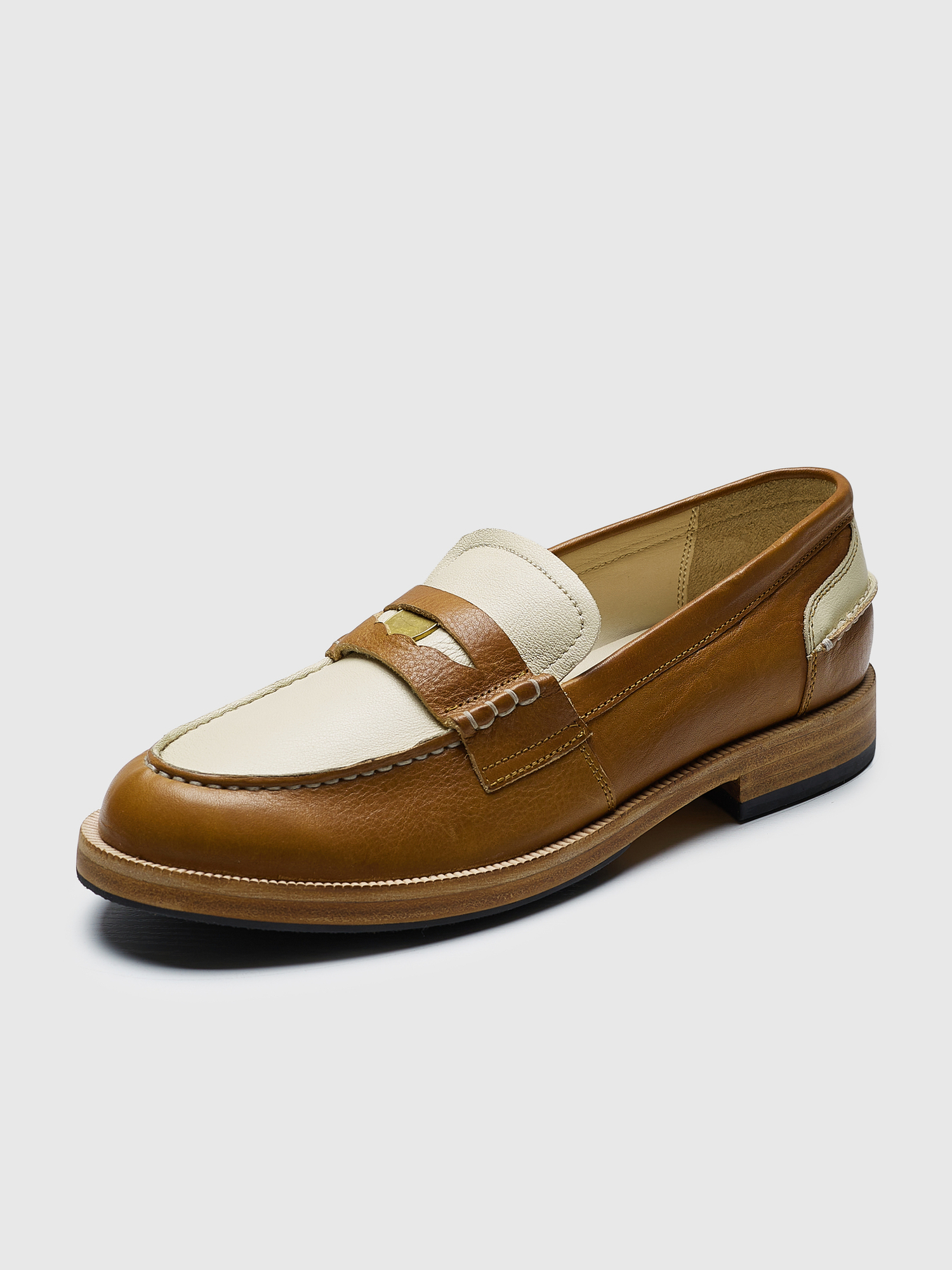 Пенни-лоферы Brown & Milk