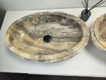 Раковина из оникса ТРИО! Oval Marmo Wave OO-62644 58*38*15