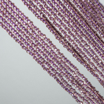 Лавандовая шпинель синтетическая, 2мм, шар, микроогранка