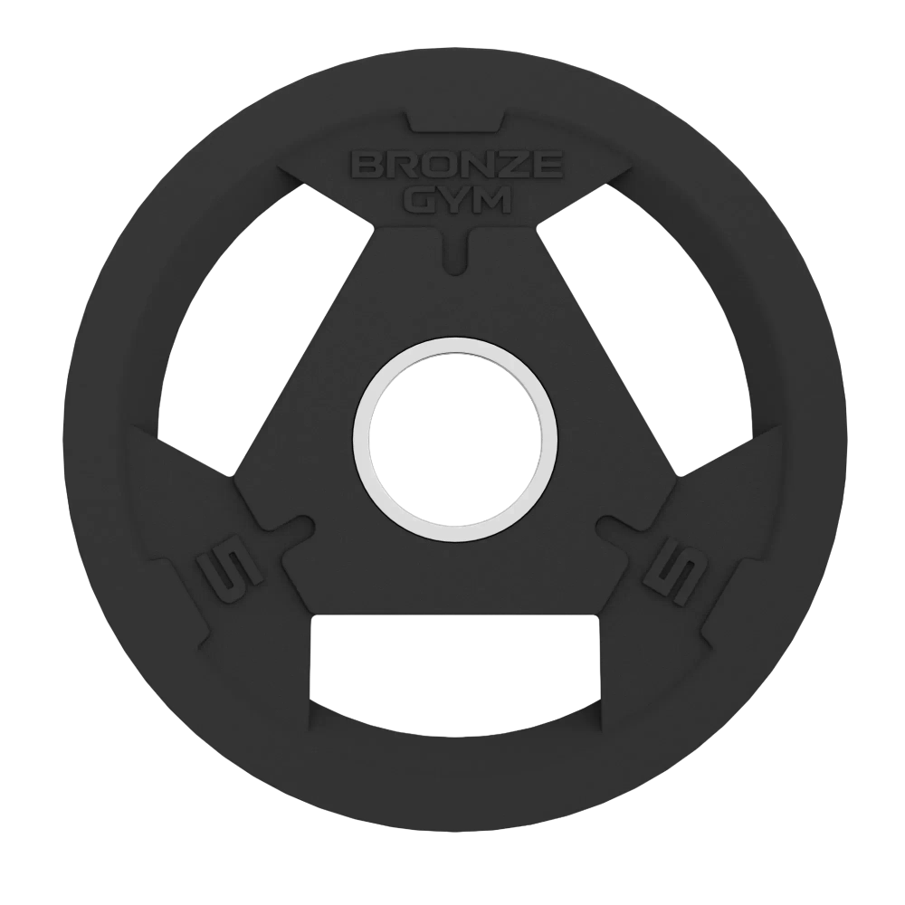 Диск олимпийский BRONZE GYM обрезиненный 5 кг