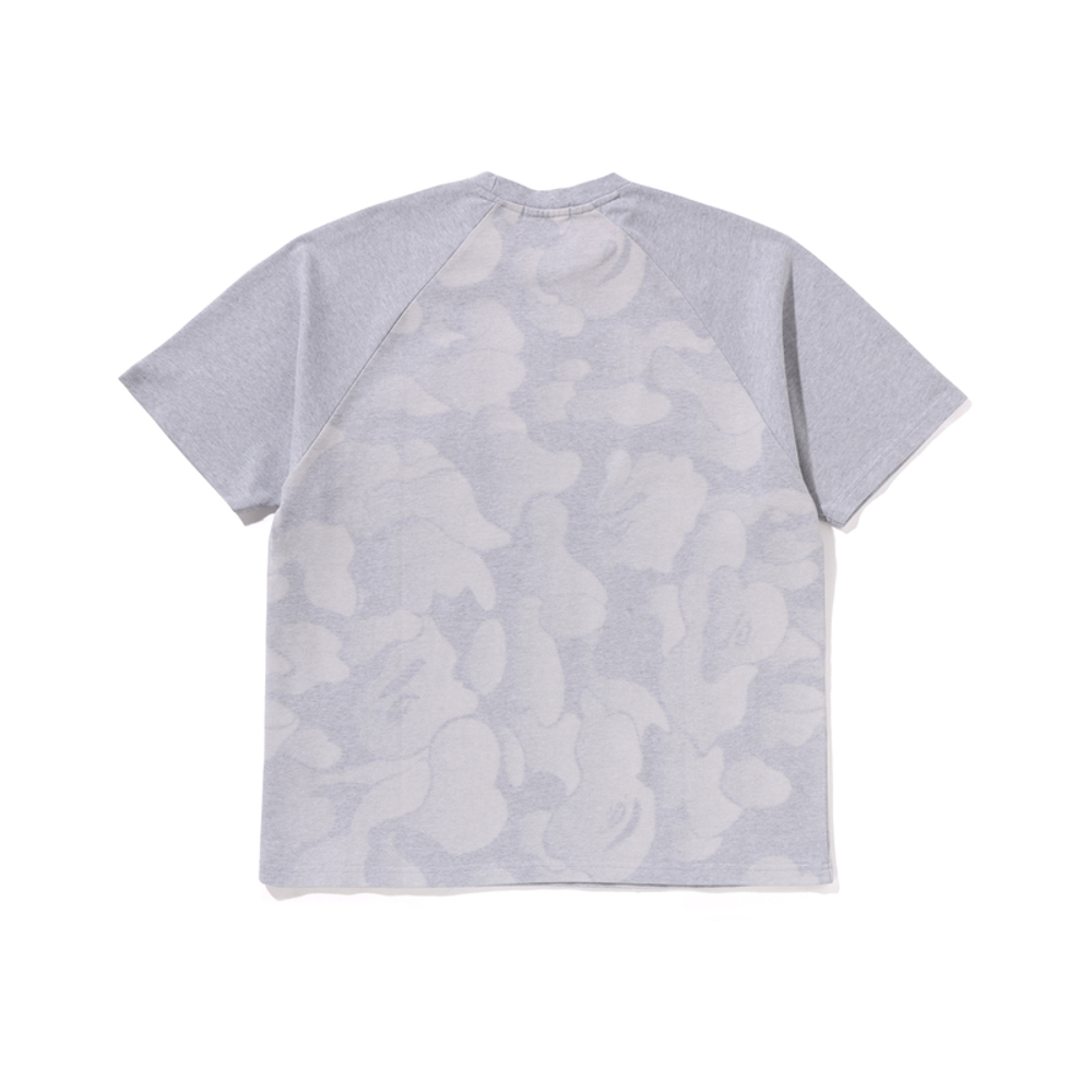 A Bathing Ape Bathing Ape Embroidered Logo Cotton Футболка серый
