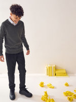 Джемпер школьный для мальчика Next Q90-695, Серый