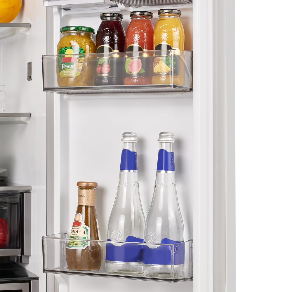 Холодильник с инвертором KITFit Pro MAUNFELD MFF190NFDPW