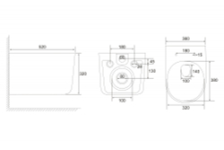 Унитаз ABBER Ultra AC1302 подвесной белый с ультратонким ободком