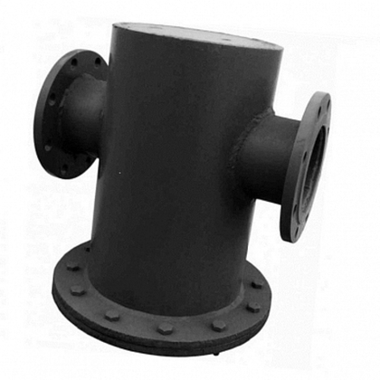 Грязевик вертикальный стальной  Ду 125 Ру10 фланцевый