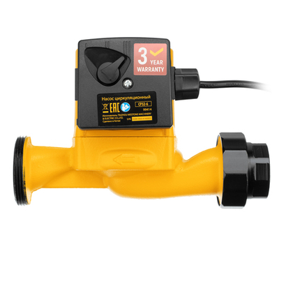 DENZEL Циркуляционный насос CP32-6 напор 6м 70л/мин 1м кабель монтажная длина 180мм