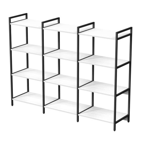 10ССТ.4.600 Стеллаж средний тройной 4 полки (1760*400*1328)