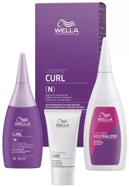 Wella Набор Creatine+ Curl для нормальных волос, от тонких до трудноподдающихся