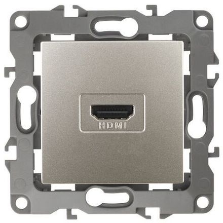 Розетка 12-3114-15 HDMI перламутр ЭРА Б0027490