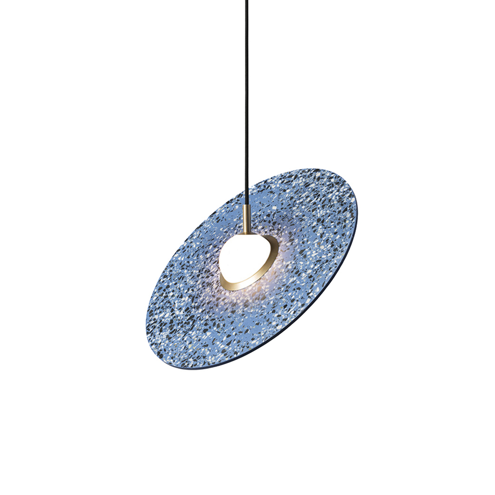 Pendant design lamp  О2 by Bentu Design (Blue)