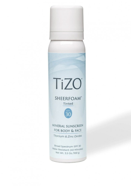TIZO SHEERFOAM TINTED SPF 30