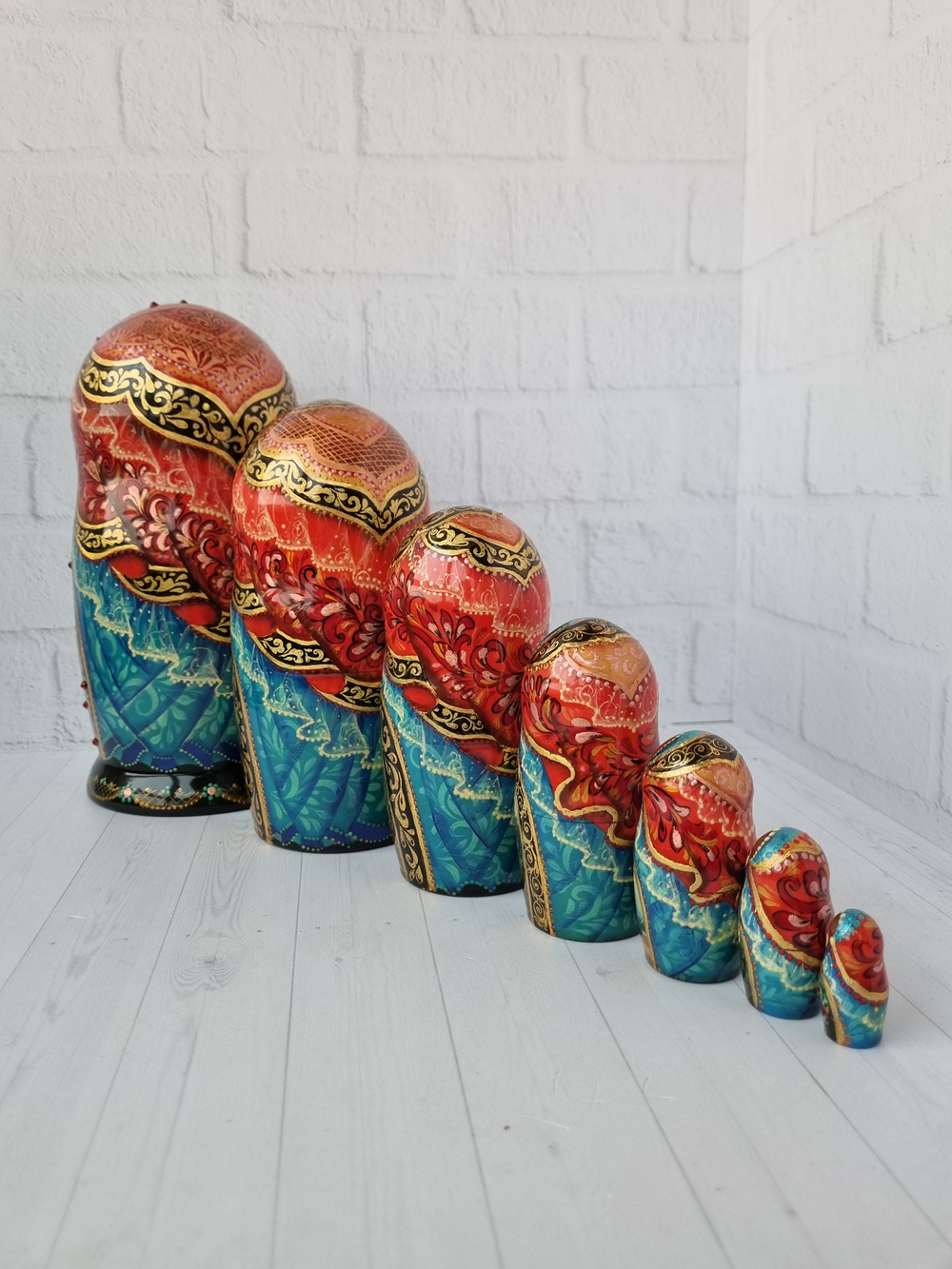 Матрешка "Санкт-Петербург" 7 мест