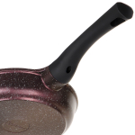 Сковорода алюминий, 26 см, антиприг, Гурман, Мерцание, розовый рубин, ГМ2601 РР