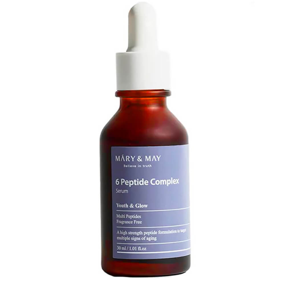 Cыворотка с пептидным комплексом Mary&May 6 Peptide Complex Serum, 30 мл