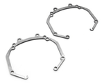 Переходные рамки для Toyota RAV 4 III (2005-2010)/Auris 2006-2012/Nissan X-Trail II (T31) (2010-2015)/Subaru Impreza GE GH (2007 - 2011)/Daewoo Nexia II (N150) (2008-2016)/Renault Koleos 13-16 под модуль Hella 3R/Hella 3/Hella 5R (Комплект, 2шт)
