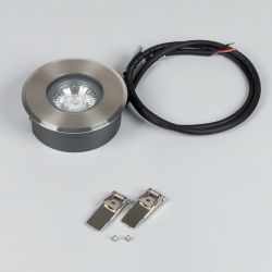 Светильник ART-GROUND-SLIM-R110-6W Warm3000 (SL, 35 deg, 24V) (Arlight, IP67 Металл, 3 года) 038163