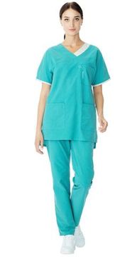 Комплект женский "Корфу" (бирюза/серый)