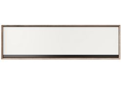 Шкаф навесной Электра 1200 вяз дымчатый / белый