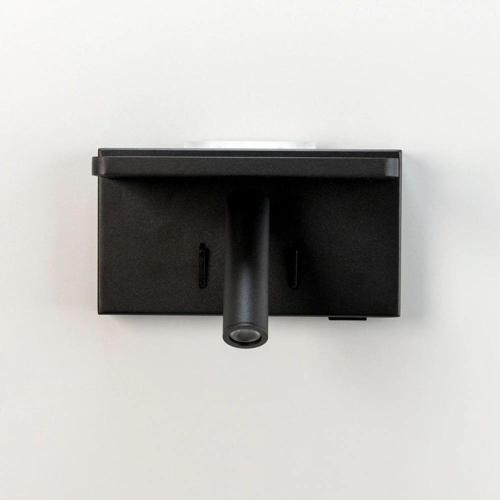 Citilux Декарт CL704371 LED USB QI Светильник поворотный Чёрный