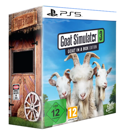 Goat Simulator 3 Goat In A Box Edition (PS5) NEW